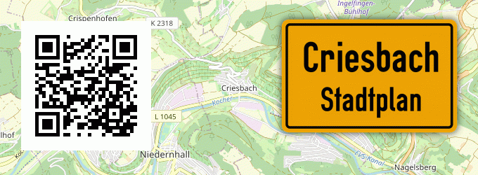 Stadtplan Criesbach