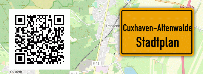 Stadtplan Cuxhaven-Altenwalde