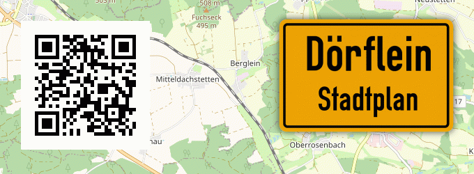 Stadtplan Dörflein