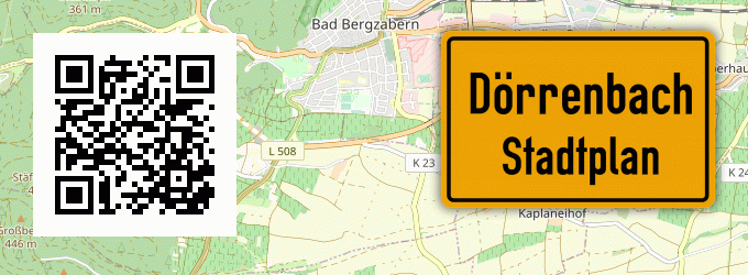 Stadtplan Dörrenbach