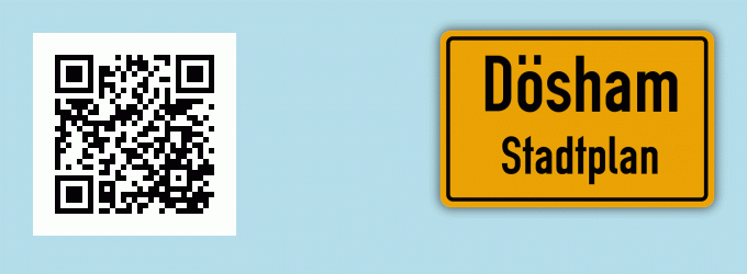 Stadtplan Dösham, Kreis Altötting