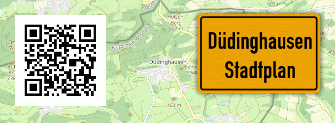 Stadtplan Düdinghausen