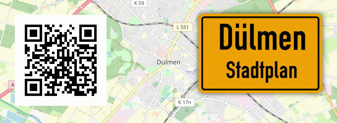 Stadtplan Dülmen