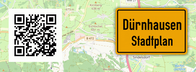 Stadtplan Dürnhausen