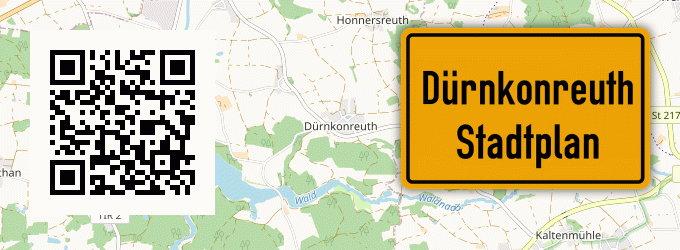 Stadtplan Dürnkonreuth
