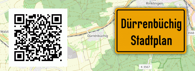 Stadtplan Dürrenbüchig