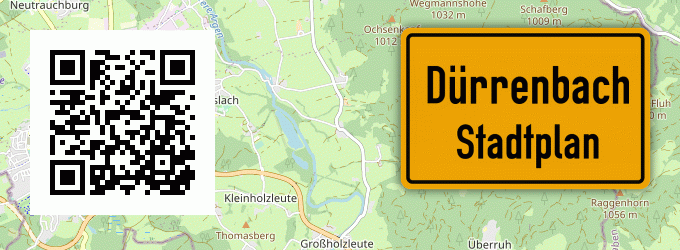 Stadtplan Dürrenbach
