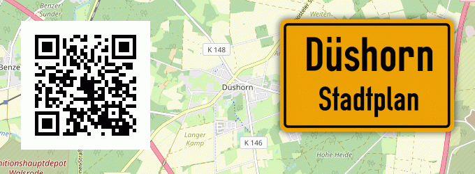 Stadtplan Düshorn