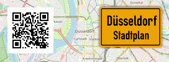 Stadtplan Düsseldorf