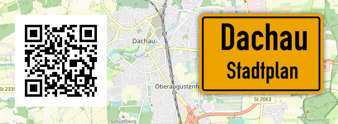 Stadtplan Dachau
