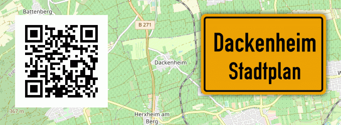 Stadtplan Dackenheim