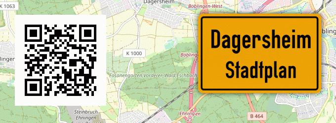 Stadtplan Dagersheim