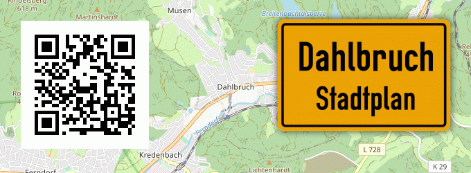 Stadtplan Dahlbruch