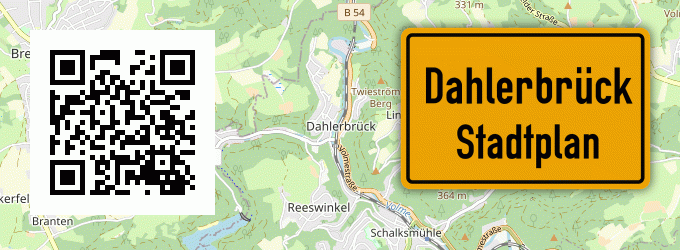 Stadtplan Dahlerbrück