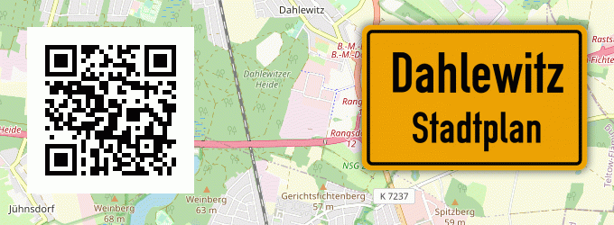 Stadtplan Dahlewitz