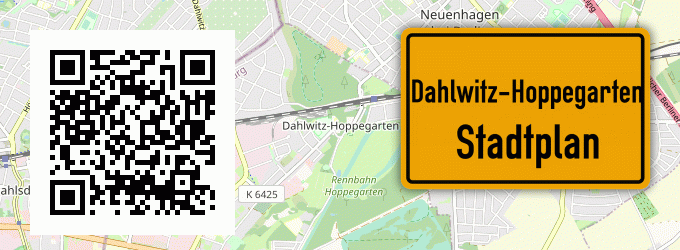 Stadtplan Dahlwitz-Hoppegarten