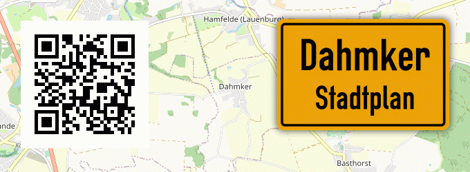 Stadtplan Dahmker