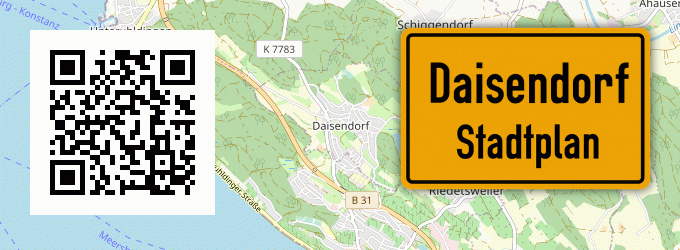 Stadtplan Daisendorf