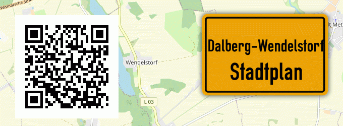 Stadtplan Dalberg-Wendelstorf
