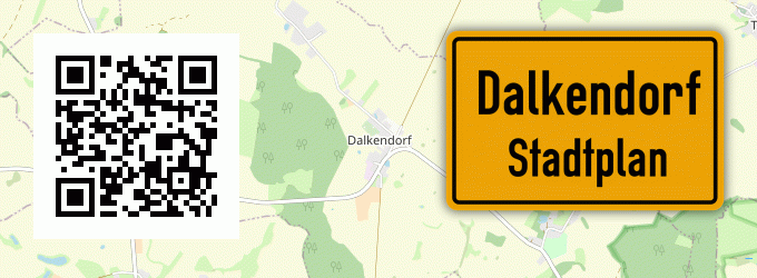Stadtplan Dalkendorf