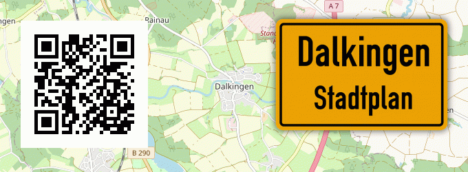 Stadtplan Dalkingen