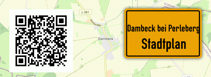 Stadtplan Dambeck bei Perleberg