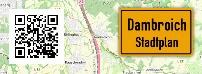 Stadtplan Dambroich