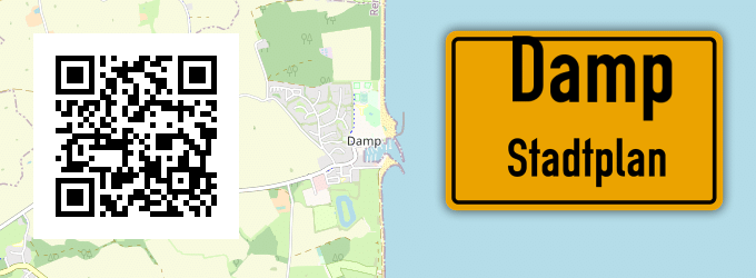 Stadtplan Damp