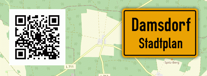 Stadtplan Damsdorf