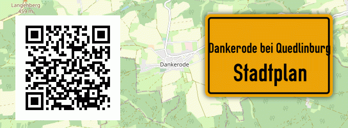 Stadtplan Dankerode bei Quedlinburg