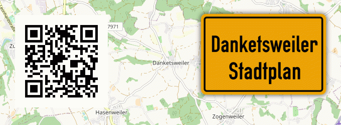 Stadtplan Danketsweiler