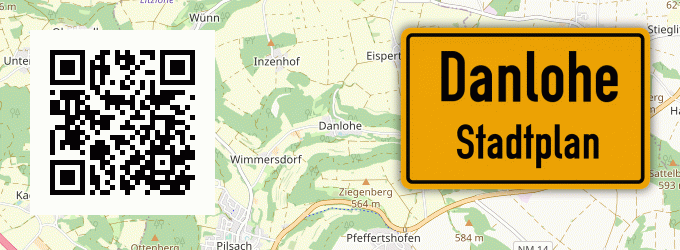 Stadtplan Danlohe