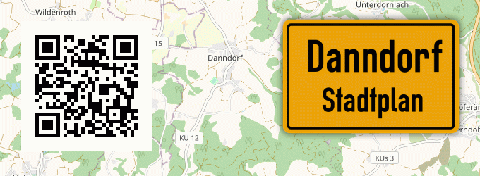Stadtplan Danndorf, Oberfranken