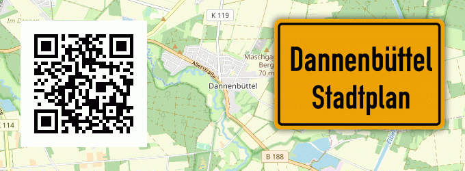 Stadtplan Dannenbüttel