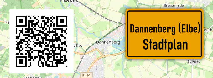 Stadtplan Dannenberg (Elbe)