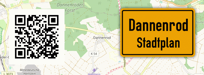 Stadtplan Dannenrod
