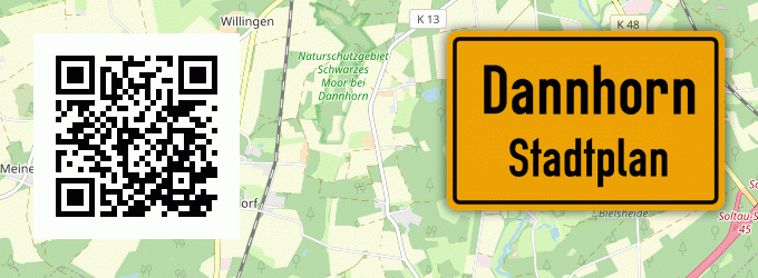 Stadtplan Dannhorn