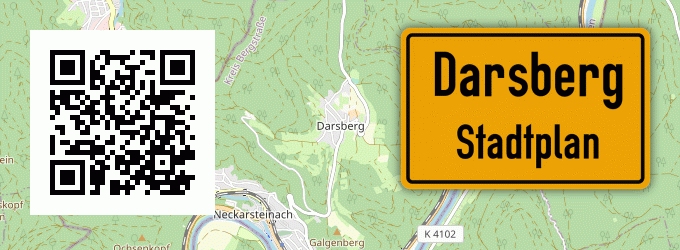 Stadtplan Darsberg