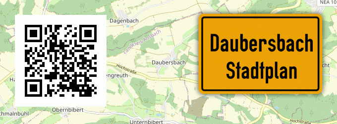 Stadtplan Daubersbach