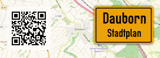 Stadtplan Dauborn