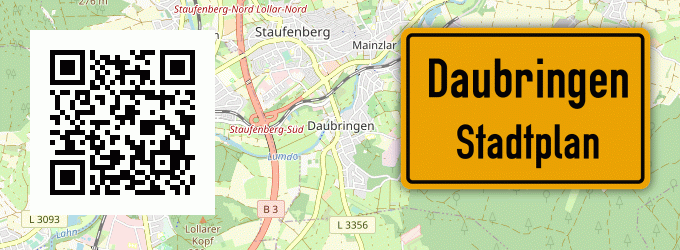 Stadtplan Daubringen