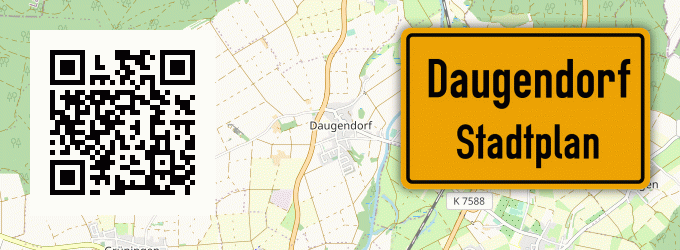 Stadtplan Daugendorf
