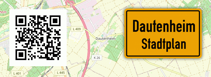 Stadtplan Dautenheim