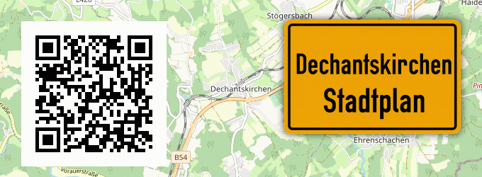 Stadtplan Dechantskirchen