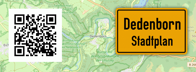Stadtplan Dedenborn
