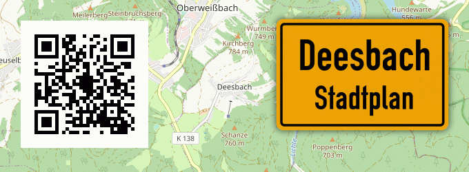 Stadtplan Deesbach