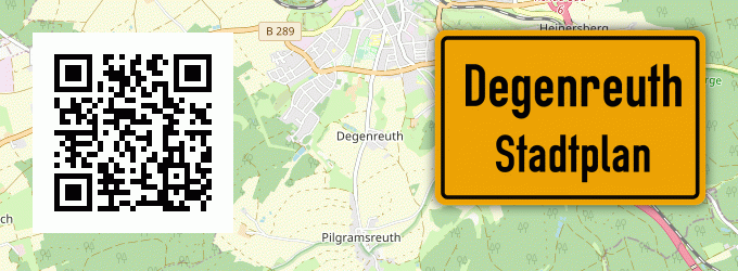 Stadtplan Degenreuth