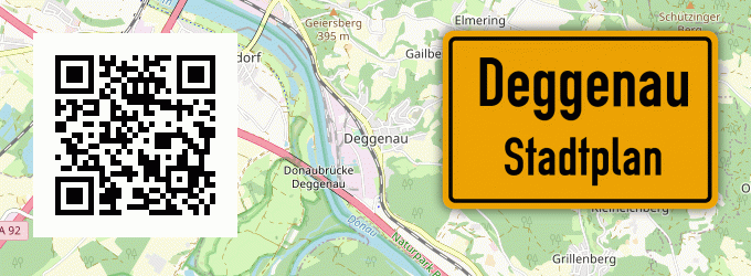 Stadtplan Deggenau