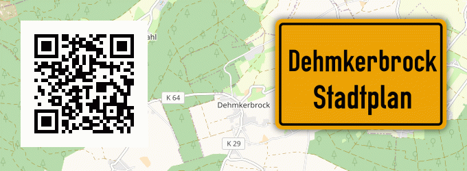 Stadtplan Dehmkerbrock