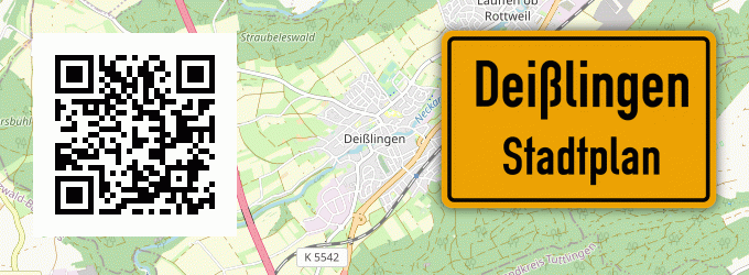 Stadtplan Deißlingen